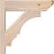 Ekena Millwork Balboa Slat Smooth Outlooker, Douglas Fir, 5 1/2"W x 18"D x 18"H OUT06X18X18BOA06SDF - alternate 2